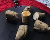 A picture of step 4 of Tawa Sweet potato.