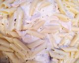 Foto langkah ke 6 dari resep (48). Penne Pasta Carbonara.
