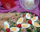 Foto del paso 8 de la receta: Ensalada deliciosa con timbal de arroz blanco