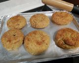 Foto langkah ke 4 dari resep Patty Tempe oven (vegetarian).