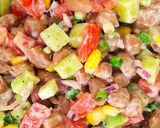 عکس مرحله 1 از دستور سالاد حبوبات (غذای رژیمی)