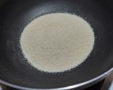 A picture of step 1 of Sooji halwa (Rava nu sheero).