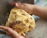 Une image de l'étape 4 de Cookies raisins secs, double choco.