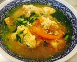 Hình bước làm 11 của món Bún riêu tôm khô