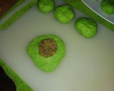Foto langkah ke 7 dari resep Bakpia Basah Pandan (takaran sendok).
