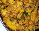 A picture of step 8 of Phool Gobhi Alu Matar.