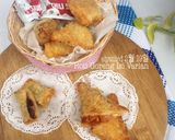 Foto langkah ke 5 dari resep Roti Goreng Isi (smoked beef n cheese, chococheese, sosis pizza).
