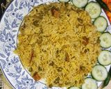 A picture of step 9 of Chicken Chunks Green Peas Rice or Tahiri 😋.