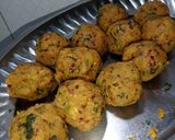A picture of step 6 of Aloo Kachori.