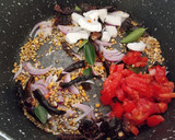 A picture of step 2 of Tiffin sambhar.