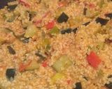 Cukkinis bulgur recept fázis 4 fotója