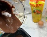 Foto langkah ke 9 dari resep Banana chocolate loaf cake.