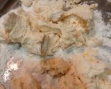 A picture of step 3 of Lemon Kacha Golla/ Pranhara (with Candied Lemon Peels).