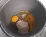 Foto langkah ke 1 dari resep Bolu Kukus Coklat 2 telur takaran sendok (Brownies Nyoklat Ekonomis).