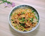 Hình bước làm 5 của món Yaki udon
