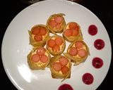 Foto langkah ke 4 dari resep Tahu Sosis Selimut Kulit Pangsit.