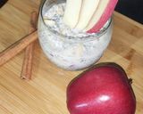 A picture of step 4 of Overnight Apple Chia Seed Pudding.