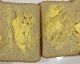 A picture of step 1 of Cheese toast.