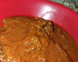 A picture of step 2 of Macaroni and stew.