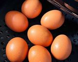 Foto del paso 1 de la receta: Huevos duros en la Freidora de aire (Airfryer)