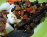 Foto langkah ke 6 dari resep Sate teflon simple.