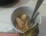 Foto langkah ke 1 dari resep Bolu Pisang Pandan 2 telur.