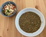 A picture of step 6 of Moujaddara (cooked lentils)Tasty 3-ingredient lunch.