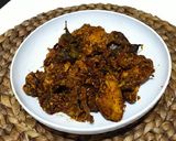 Foto langkah ke 4 dari resep Rendang Ayam (no minyak, no santan).