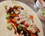 Pulled oldalas tortilla recept fázis 3 fotója