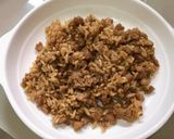 รูปขั้นตอนการทำที่ 6 ของ ข้าวผัดหมูซีอิ๊ว