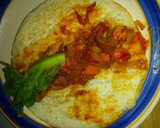 A picture of step 12 of Sinasir wrap with zest flavour.