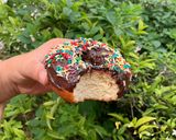 Hình bước làm 6 của món Bánh donut không cần lò nướng