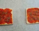 Foto del paso 2 de la receta Pizza de jamón serrano con pan de molde