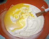 Foto langkah ke 5 dari resep Bolu Labu Kuning Kukus.