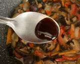 Foto del paso 6 de la receta: Spaghetti con verduras, salsas asiáticas y alga wakame