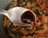 Foto del paso 6 de la receta: Spaghetti con verduras, salsas asiáticas y alga wakame