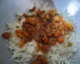 A picture of step 10 of Kashmiri Pulao.