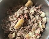 Une image de l'étape 3 de Pâtisson farci à la viande hachée à l’air fryer ou au four.