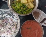 વટાણા બટાકા નું શાક (Vatana Bataka Shak Recipe In Gujarati) રેસીપી સ્ટેપ1ફોટો