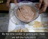 A picture of step 27 of Chocolate Date & Nuts Cake.