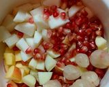 Hình bước làm 2 của món Các loại quả dầm với bột báng