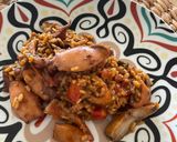 Foto del paso 8 de la receta: Arroz meloso de sepia, calamares y jurel en salazón(opcional)