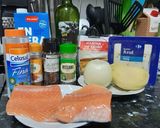 Foto del paso 1 de la receta: Salmón al horno con bechamel de roquefort