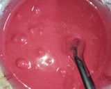 Foto langkah ke 4 dari resep Pukis Merah Putih - Red Velvet & Cheese.