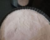 A picture of step 6 of Strawberry Jello Mousse Cake.