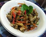 Foto langkah ke 8 dari resep Tumis Terong Ijo Wortel.