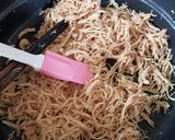 Hình bước làm 3 của món Chà bông gà (ruốc gà)