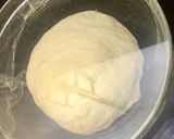 A picture of step 1 of Naan bread.