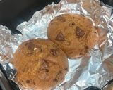 Hình bước làm 9 của món (Ko máy trộn, ko lò nướng) New York Cookies Ngoài Giòn Trong Dai Ngập Ngụa Chocolate