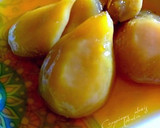 Foto del paso 7 de la receta: Peras al mosto blanco en almíbar de albaricoque y vainilla